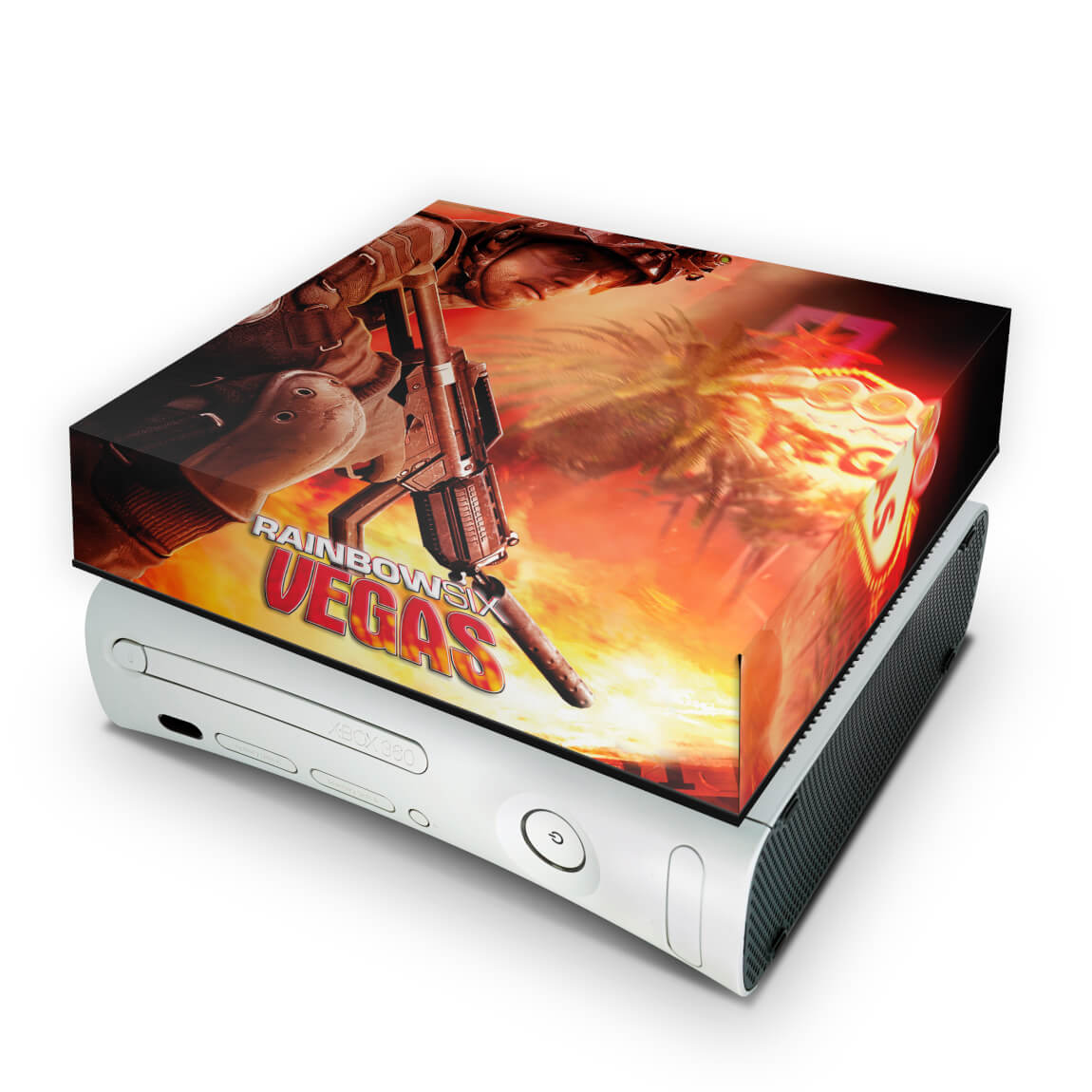 Capa Anti Poeira Xbox 360 Fat - Rainbow Six Vegas