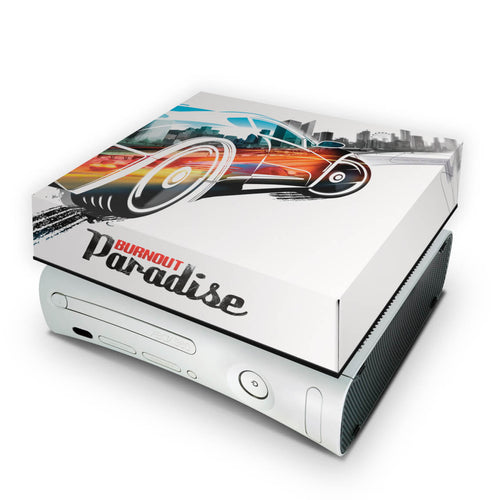 Capa Anti Poeira Xbox 360 Fat - Burnout Paradise