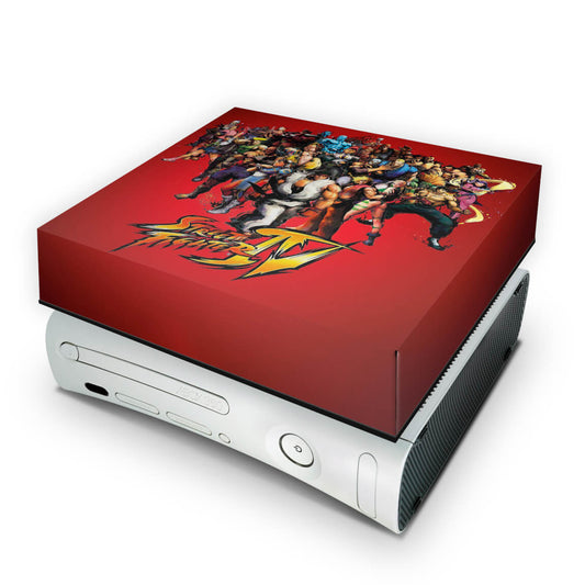 Capa Anti Poeira Xbox 360 Fat - Street Fighter 4 #a