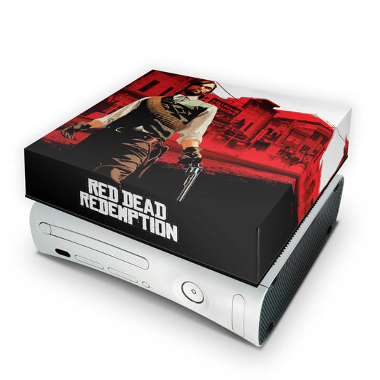 Xbox 360 Fat Capa Anti Poeira - Red Dead Redemption