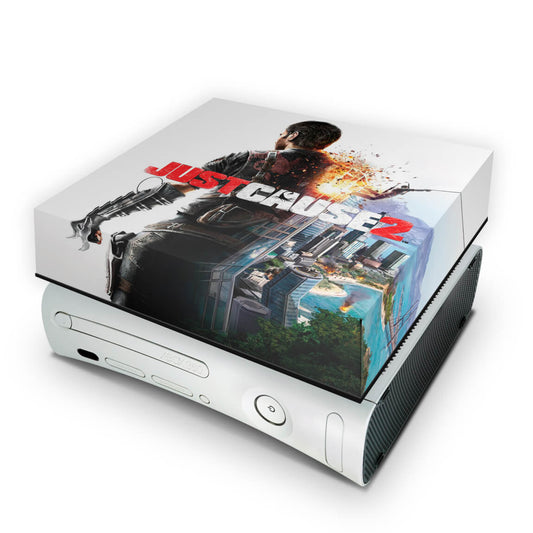 Xbox 360 Fat Capa Anti Poeira - Just Cause 2