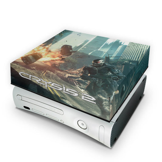 Xbox 360 Fat Capa Anti Poeira - Crysis 2