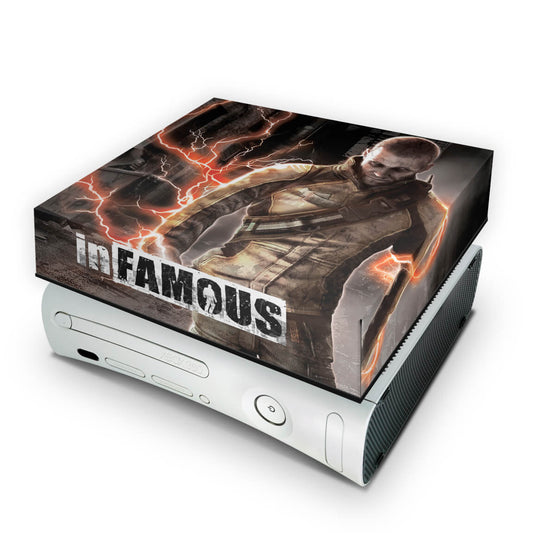 Xbox 360 Fat Capa Anti Poeira - Infamous