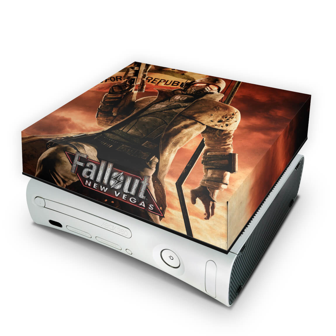 Xbox 360 Fat Capa Anti Poeira - Fallout New Vegas