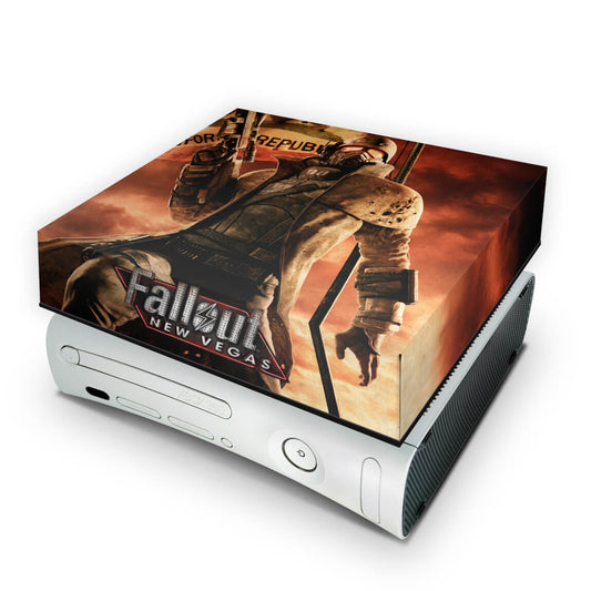Xbox 360 Fat Capa Anti Poeira - Fallout New Vegas