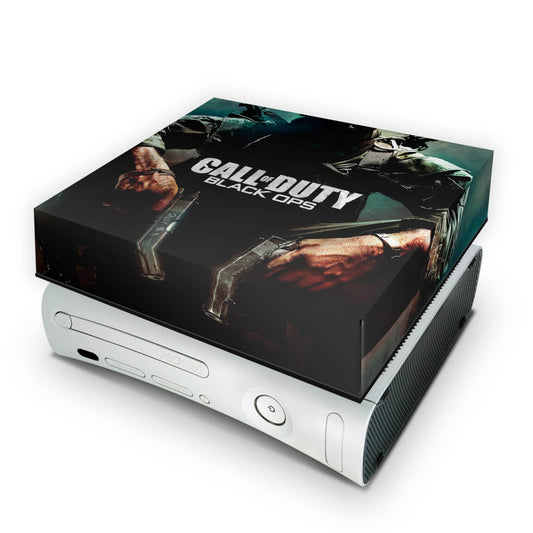 Xbox 360 Fat Capa Anti Poeira - Call Of Duty Black Ops