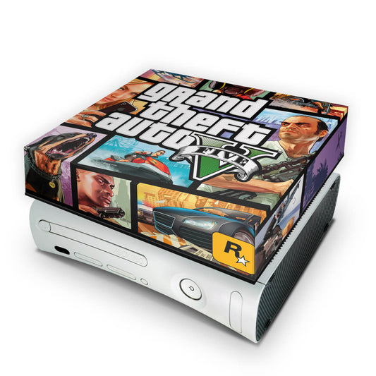 Xbox 360 Fat Capa Anti Poeira - Gta V
