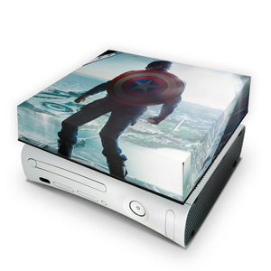 Capa Anti Poeira Xbox 360 Fat - Capitão América