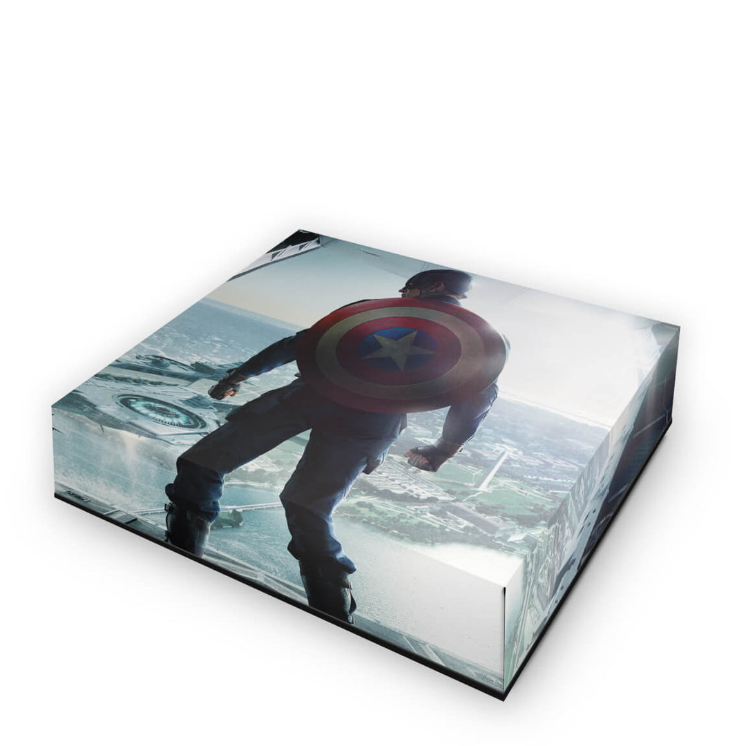 Capa Anti Poeira Xbox 360 Fat - Capitão América - Pop Arte Skins - foto 2