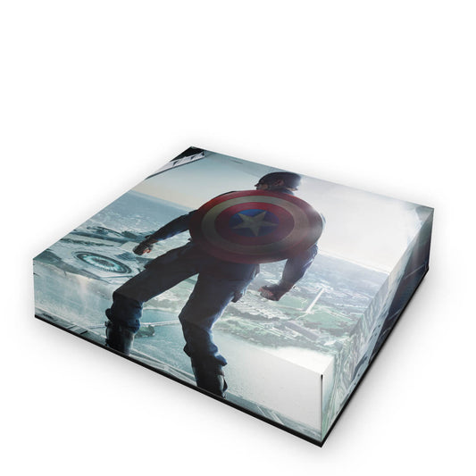 Xbox 360 Fat Capa Anti Poeira - Capitão América