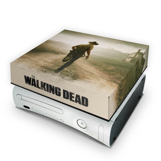 Xbox 360 Fat Capa Anti Poeira - The Walking Dead #b
