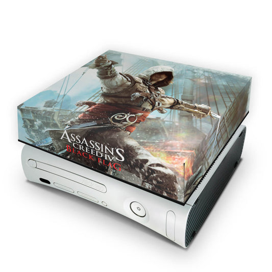 Xbox 360 Fat Capa Anti Poeira - Assassins Creed IV Black Flag