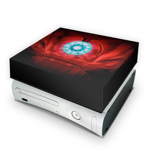 Capa Anti Poeira Xbox 360 Fat - Homem De Ferro #b