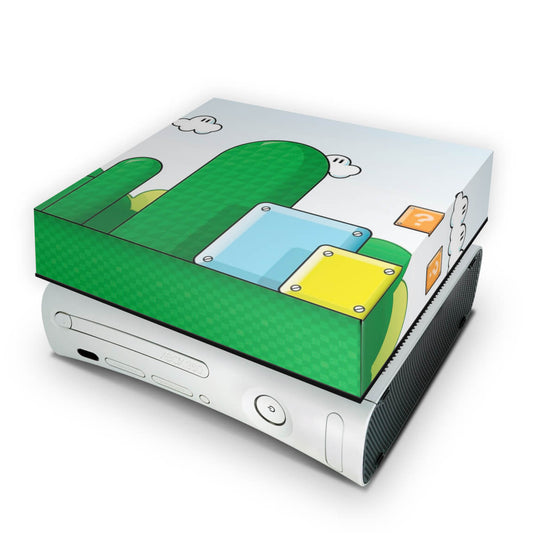 Xbox 360 Fat Capa Anti Poeira - Super Mario Bros.