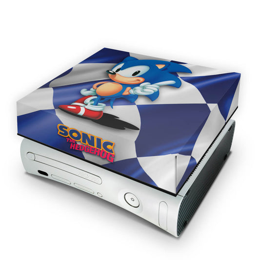 Xbox 360 Fat Capa Anti Poeira - Sonic The Hedgehog