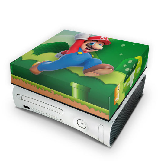 Xbox 360 Fat Capa Anti Poeira - Mario & Luigi