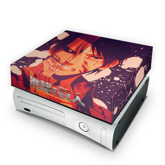 Xbox 360 Fat Capa Anti Poeira - Attack On Titan #a