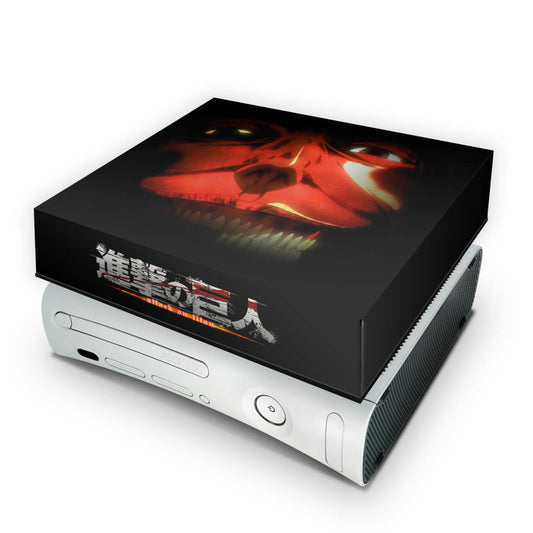Xbox 360 Fat Capa Anti Poeira - Attack On Titan #b