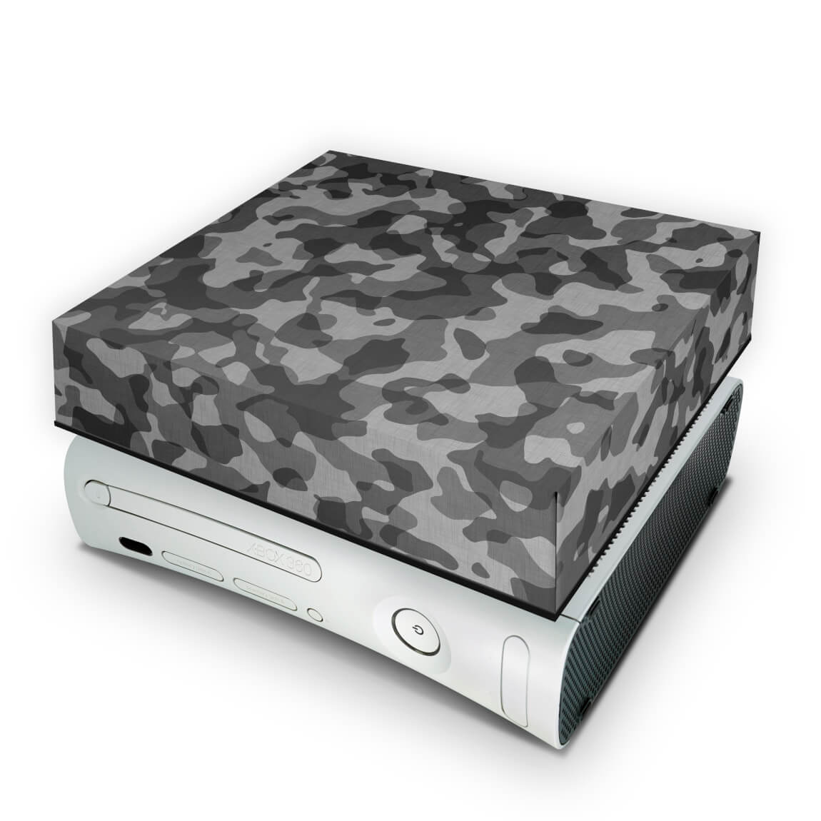 Xbox 360 Fat Capa Anti Poeira - Camuflagem Cinza