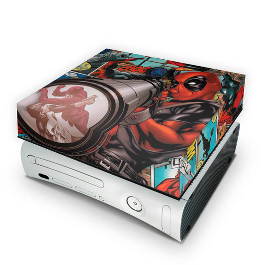 Xbox 360 Fat Capa Anti Poeira - Deadpool