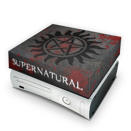 Xbox 360 Fat Capa Anti Poeira - Sobrenatural
