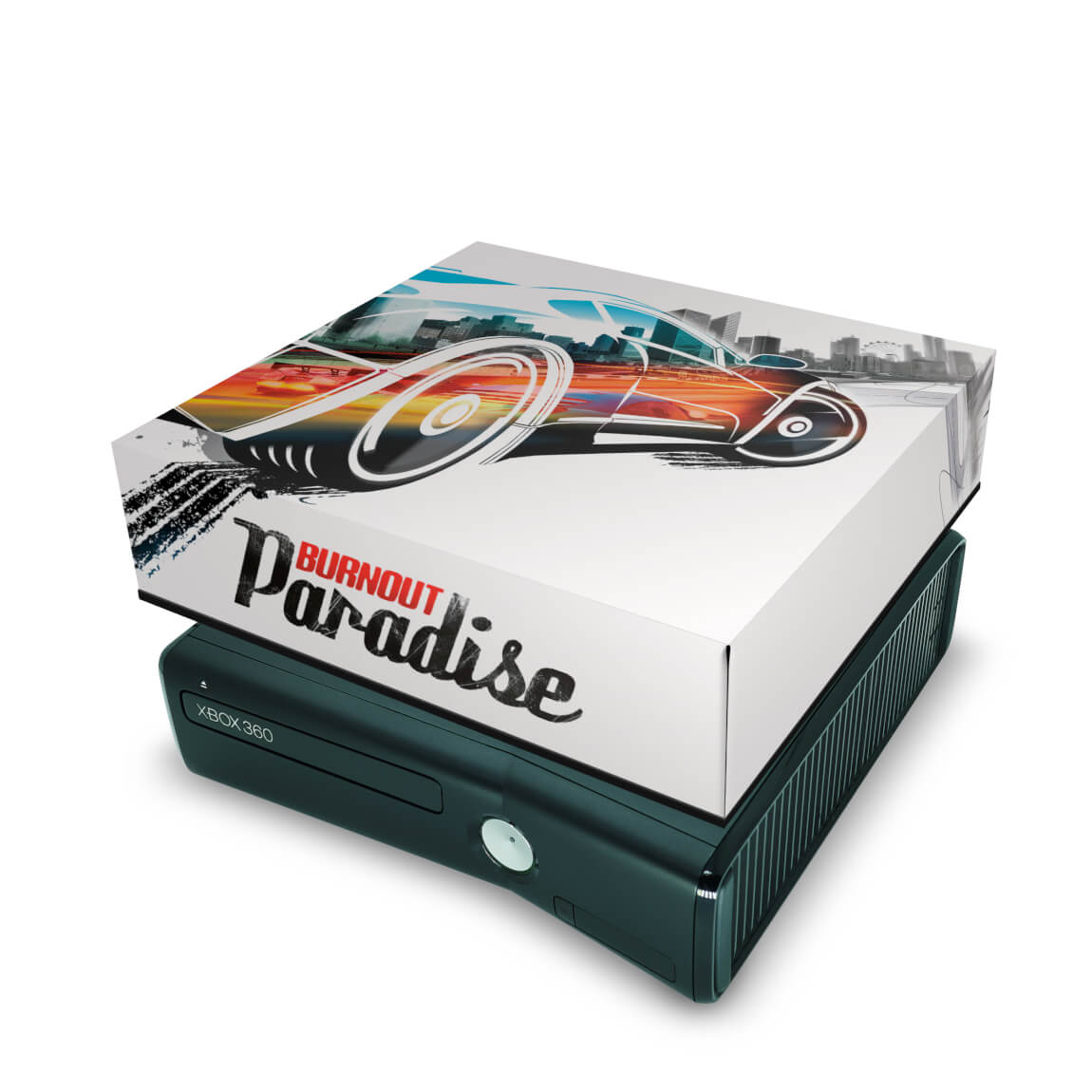 Capa Anti Poeira Xbox 360 Slim - Burnout Paradise
