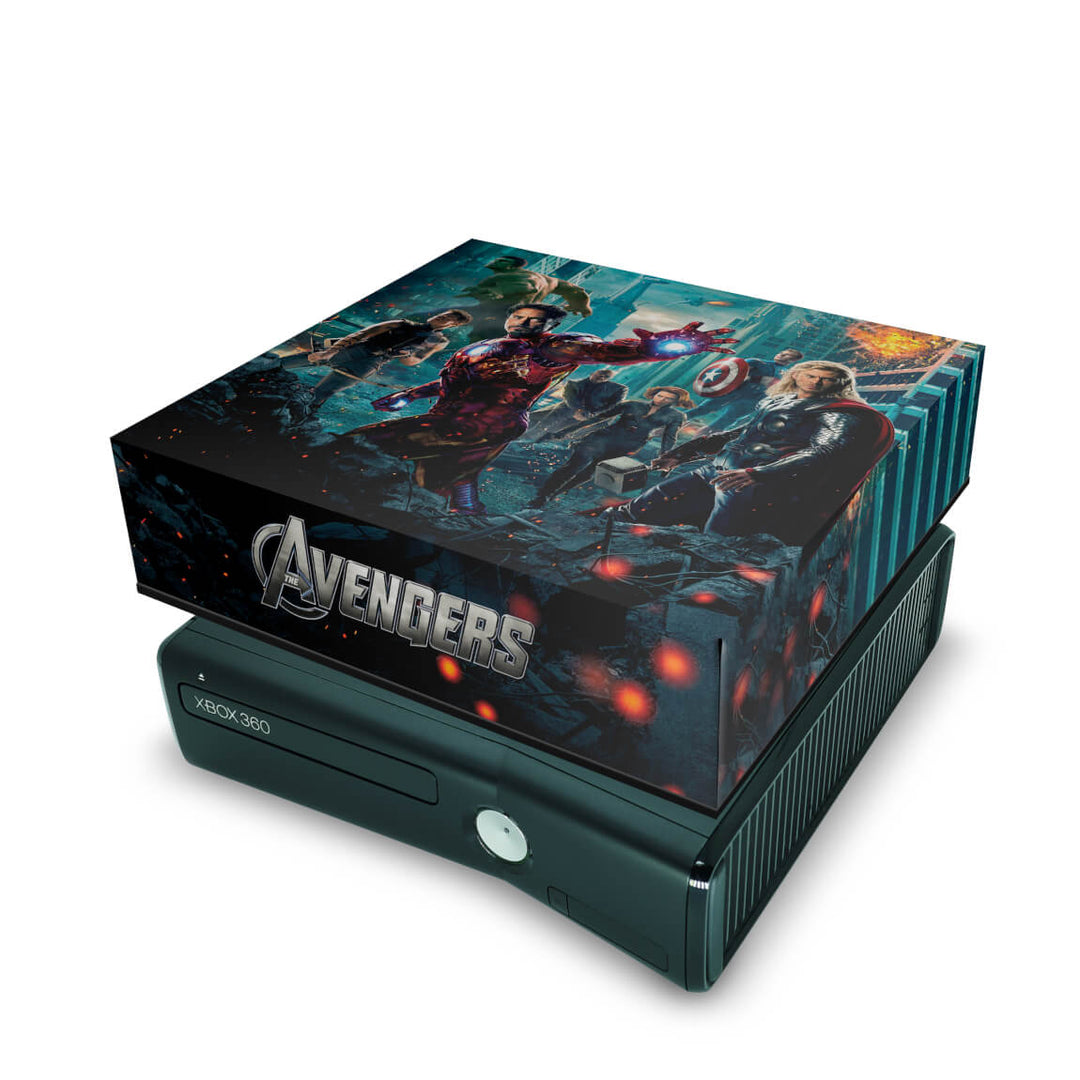 Capa Anti Poeira Xbox 360 Slim - Avengers Vingadores