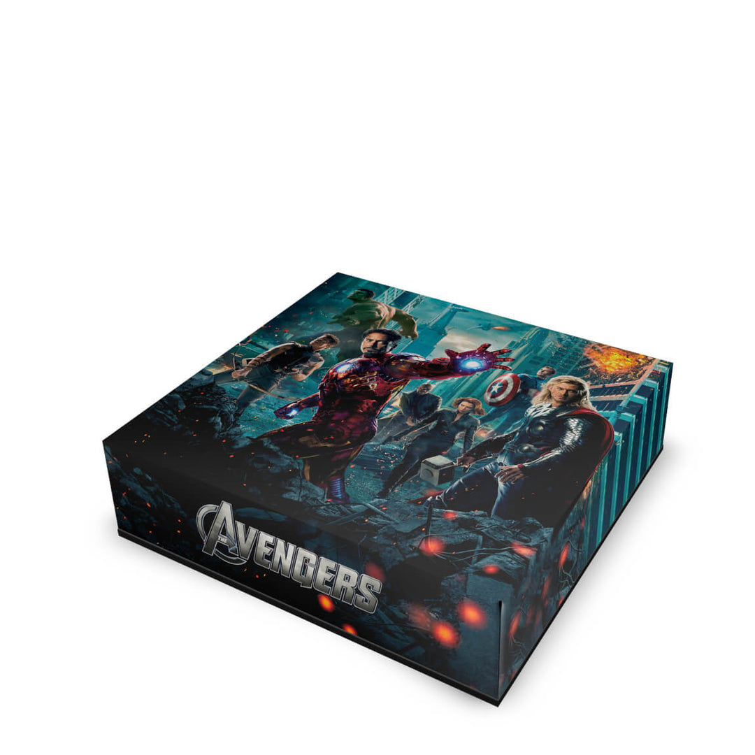 Capa Anti Poeira Xbox 360 Slim - Avengers Vingadores - Pop Arte Skins - foto 2