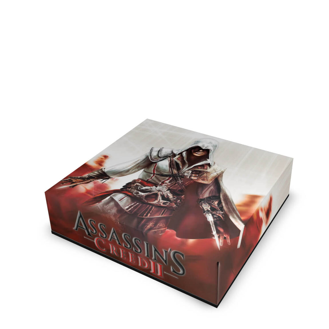 Capa Anti Poeira Xbox 360 Slim - Assassins Creed 2 - Pop Arte Skins - foto 2