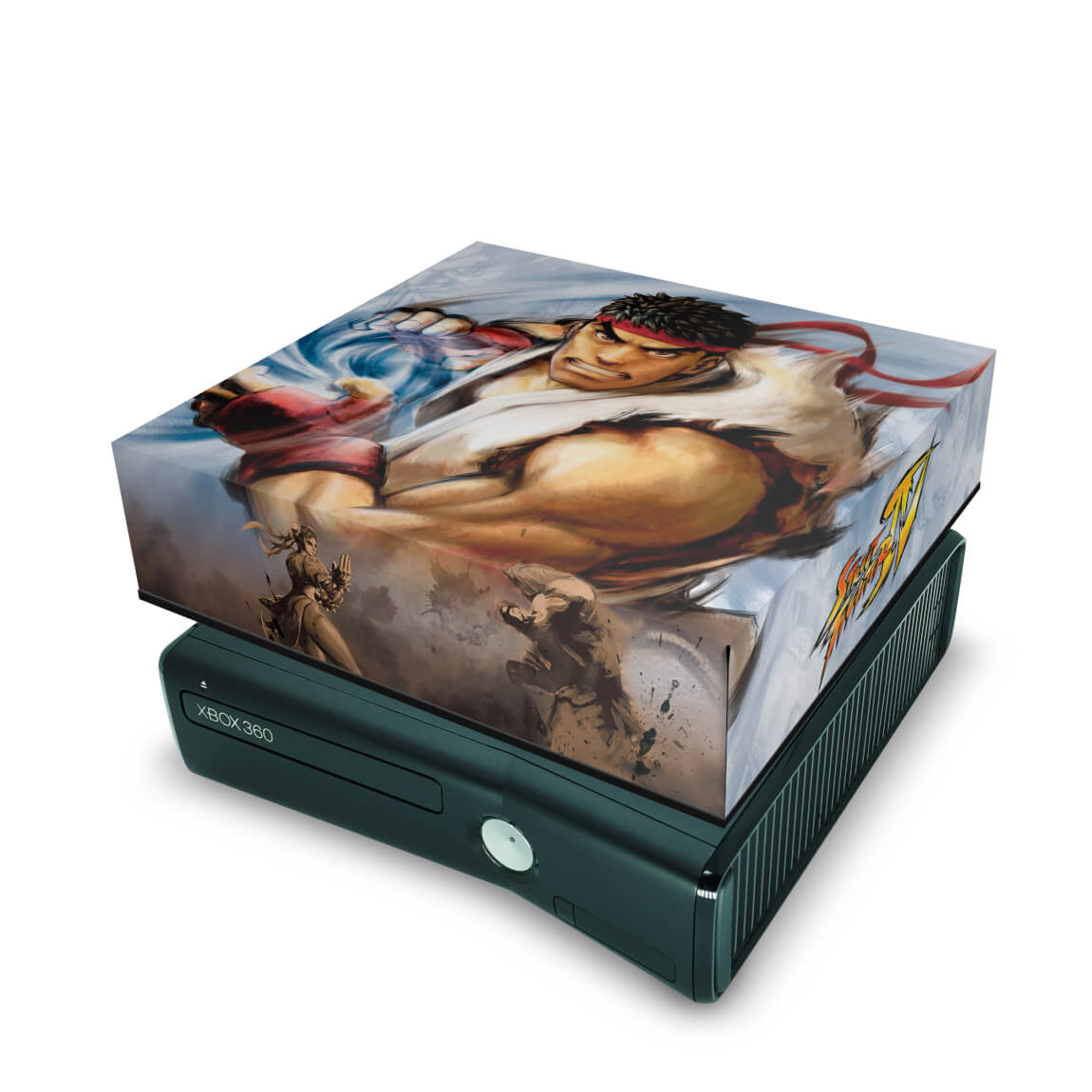 Capa Anti Poeira Xbox 360 Slim - Street Fighter 4 #b