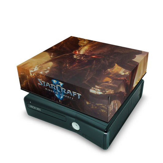 Xbox 360 Slim Capa Anti Poeira - Starcraft 2