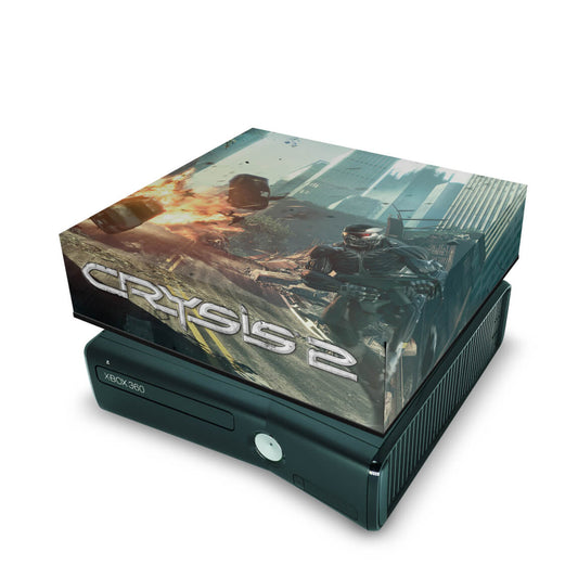 Xbox 360 Slim Capa Anti Poeira - Crysis 2