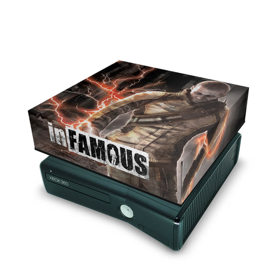 Xbox 360 Slim Capa Anti Poeira - Infamous