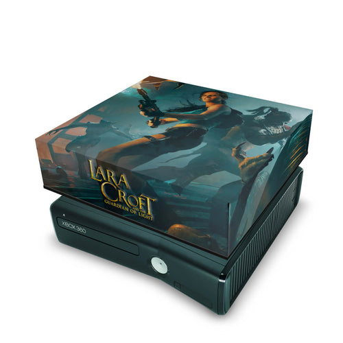 Capa Anti Poeira Xbox 360 Slim - Lara Croft Temple Osiris