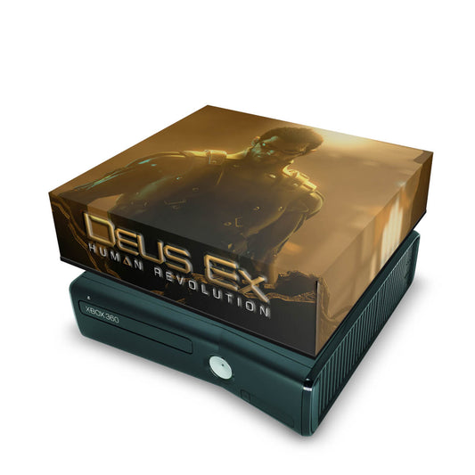 Xbox 360 Slim Capa Anti Poeira - Deus Ex