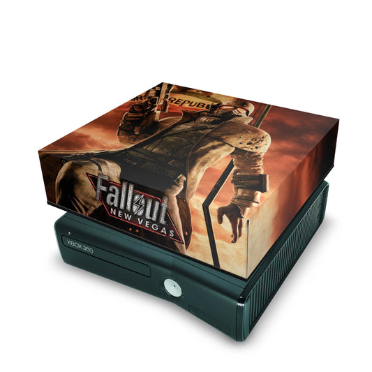 Xbox 360 Slim Capa Anti Poeira - Fallout New Vegas