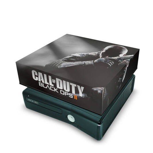 Xbox 360 Slim Capa Anti Poeira - Call Of Duty Black Ops 2