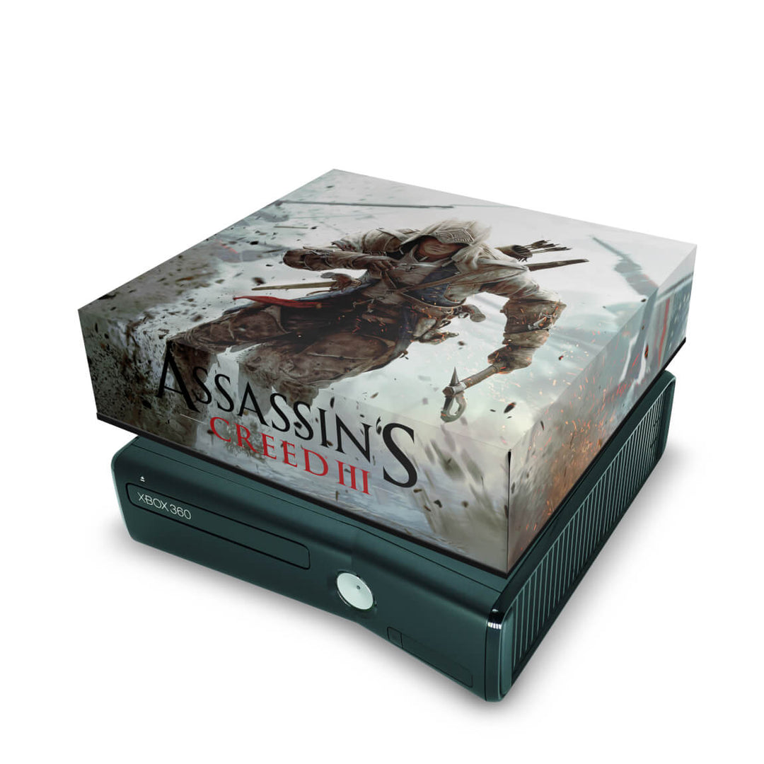 Capa Anti Poeira Xbox 360 Slim - Assassins Creed 3
