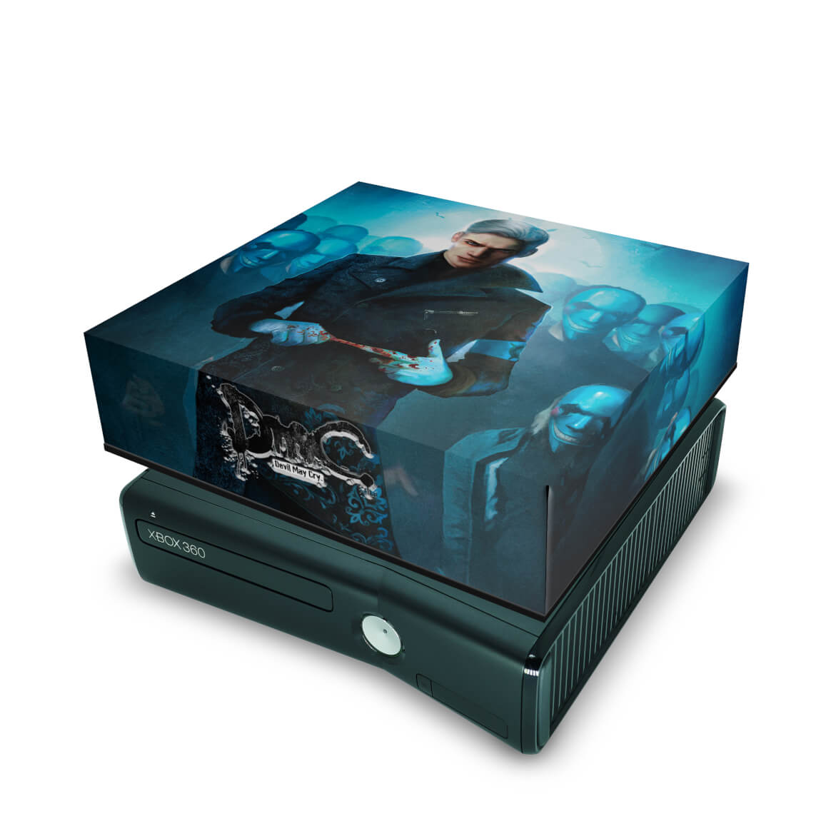 Xbox 360 Slim Capa Anti Poeira - Devil May Cry 5