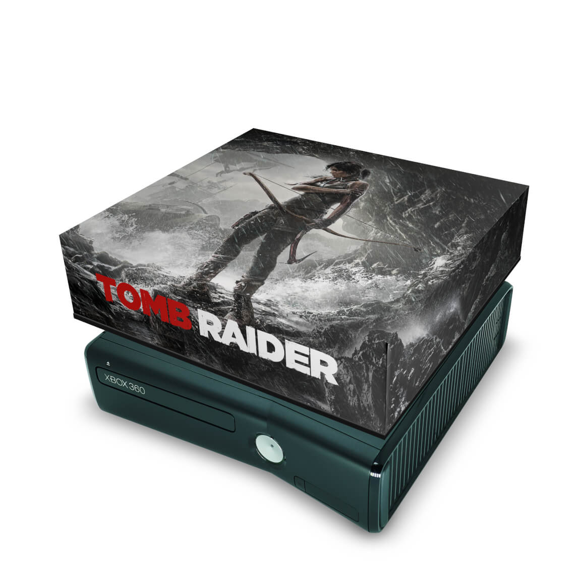 Xbox 360 Slim Capa Anti Poeira - Tomb Raider