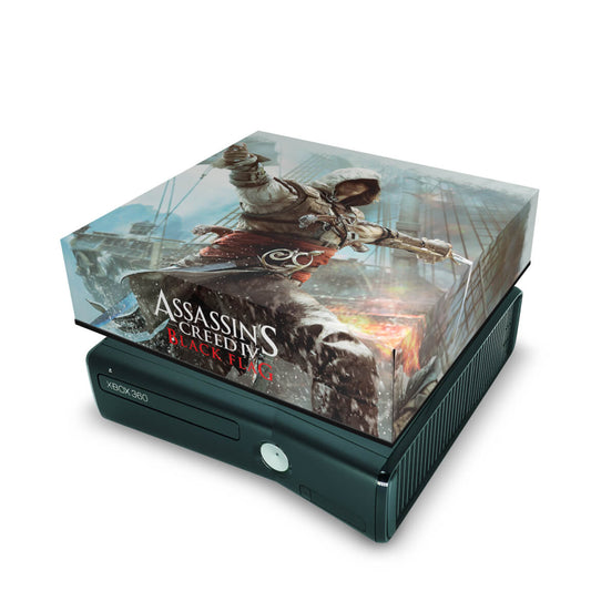 Xbox 360 Slim Capa Anti Poeira - Assassins Creed IV Black Flag