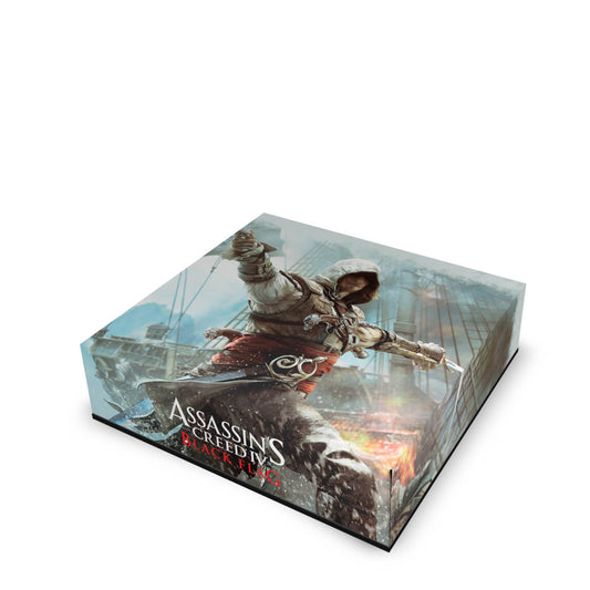 Xbox 360 Slim Capa Anti Poeira - Assassins Creed IV Black Flag