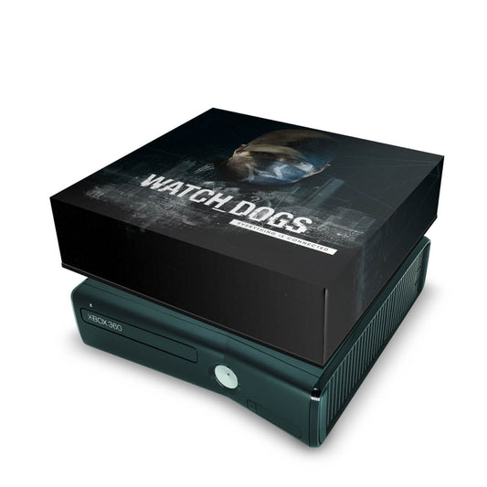 Xbox 360 Slim Capa Anti Poeira - Watch Dogs