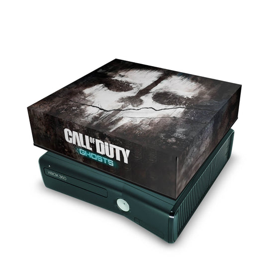 Xbox 360 Slim Capa Anti Poeira - Call Of Duty Ghosts