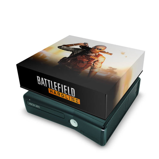 Xbox 360 Slim Capa Anti Poeira - Battlefield Hardline