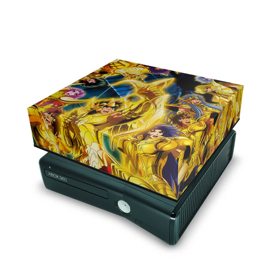 Xbox 360 Slim Capa Anti Poeira - Saint Seya