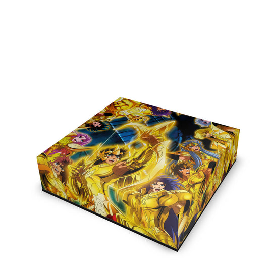 Xbox 360 Slim Capa Anti Poeira - Saint Seya