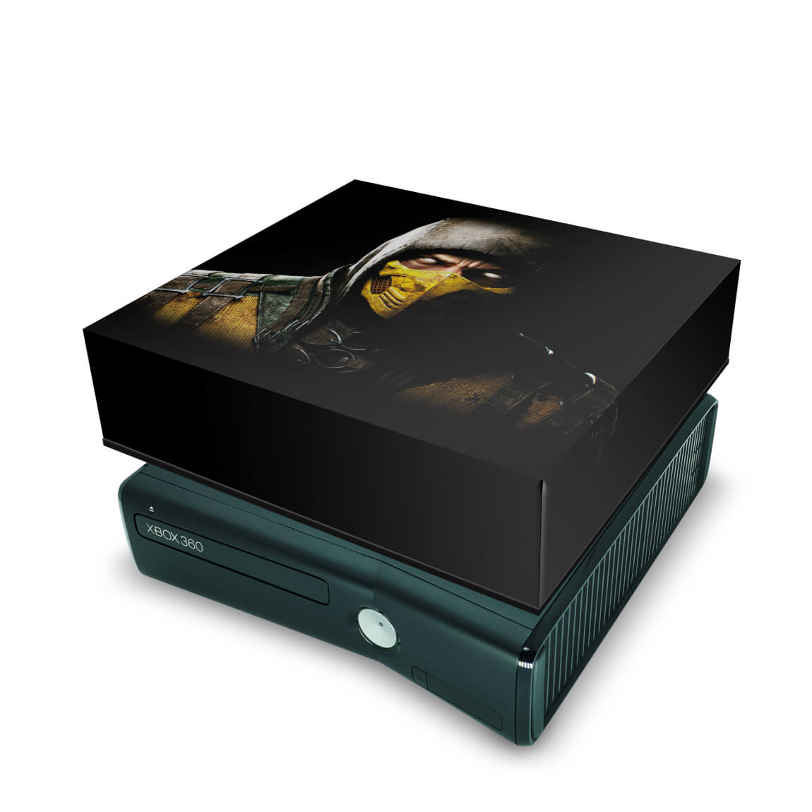 Xbox 360 Slim Capa Anti Poeira - Mortal Kombat X #a