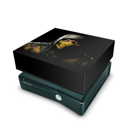 Xbox 360 Slim Capa Anti Poeira - Mortal Kombat X #a