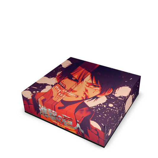 Xbox 360 Slim Capa Anti Poeira - Attack On Titan #a
